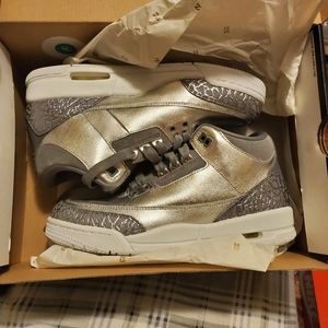 Silver jordan 3